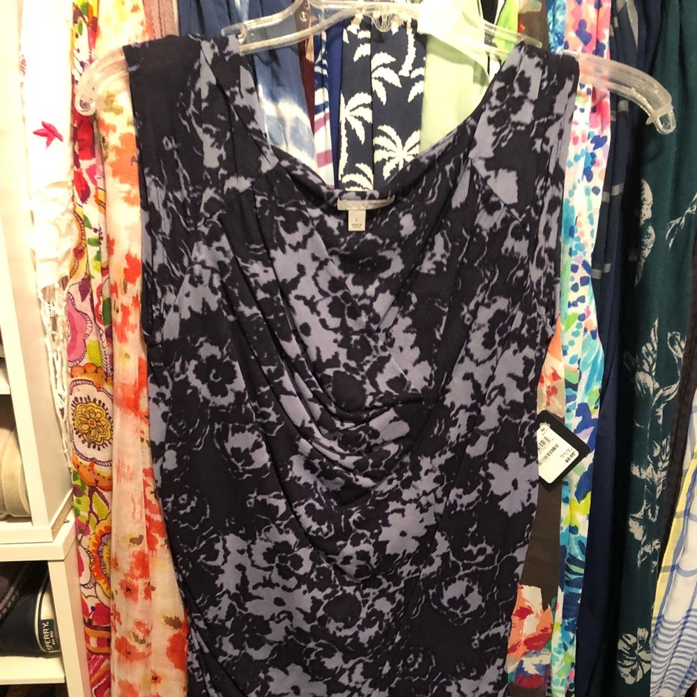 Nordstrom Halogen blue shirt